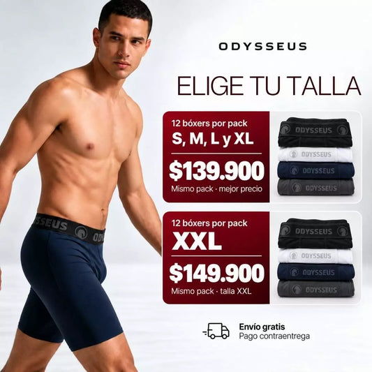 Promoción Boxers Pack de 12