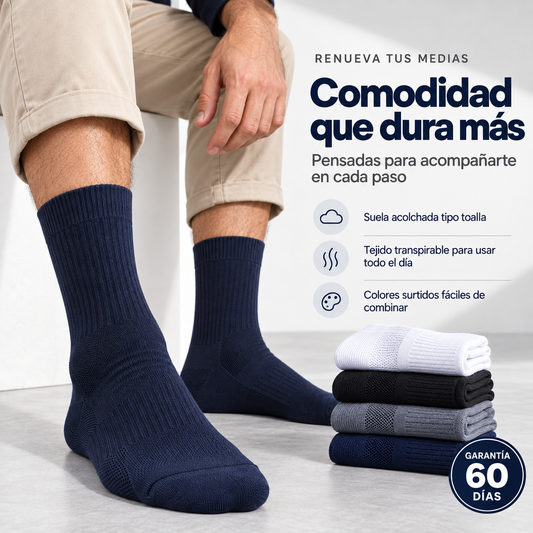 Pack de medias 3/4 de Hombre